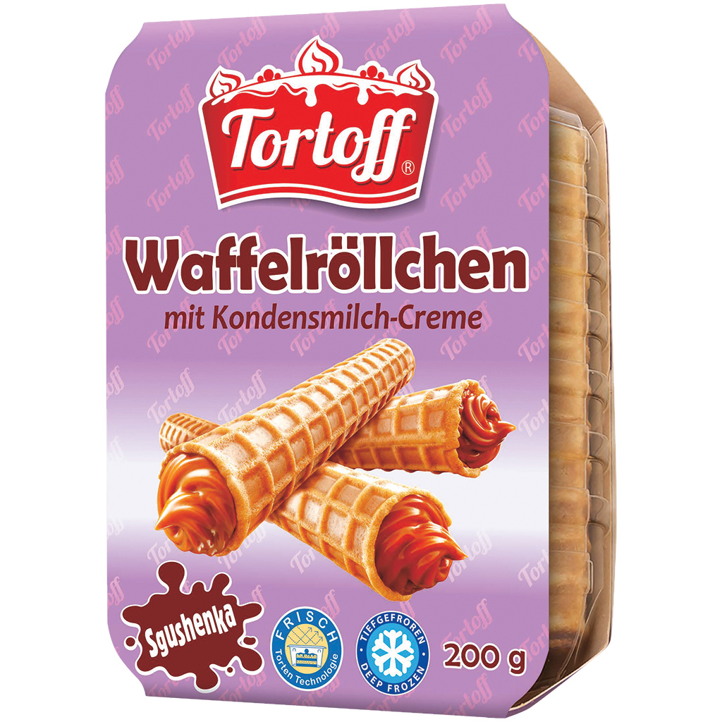 Waffelröllchen Tortoff